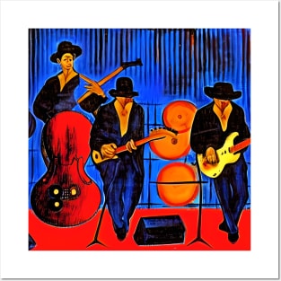 A Blues Trio Posters and Art